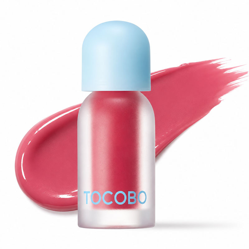 Масло для губ с эффектом объёма TOCOBO Juicy Berry Plumping Lip Oil, 18 Cozy Pink, 4 g