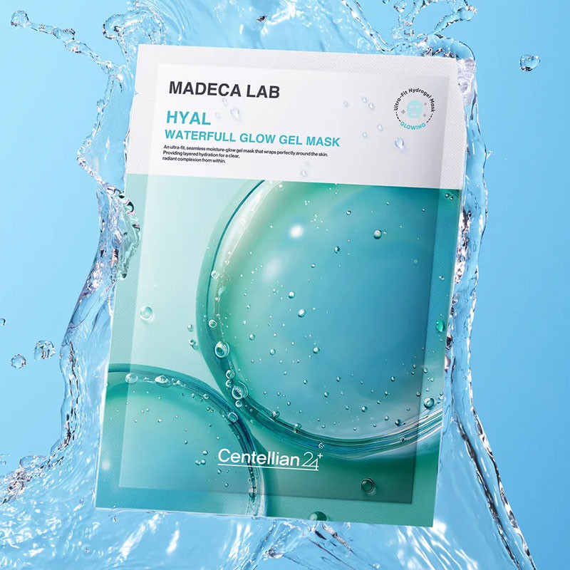 Hydrating Gel Mask Centellian24 Madeca Lab Hyal Waterfull Glow, 1 pc