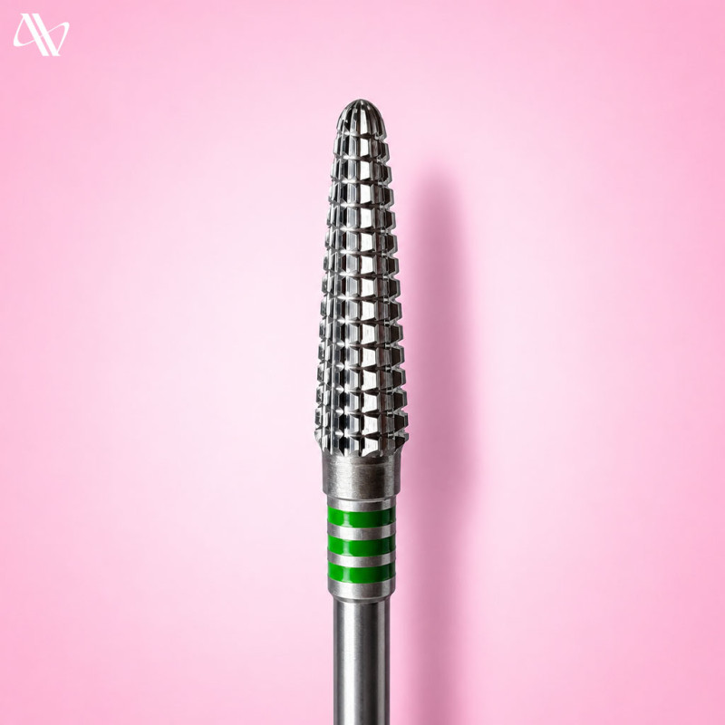 Karbiditerä “Cone” Avelia – vihreä – Ø4 mm / 14 mm