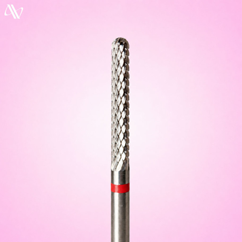 Carbide Nail Drill Bit Avelia, Red, 2 × 15 mm
