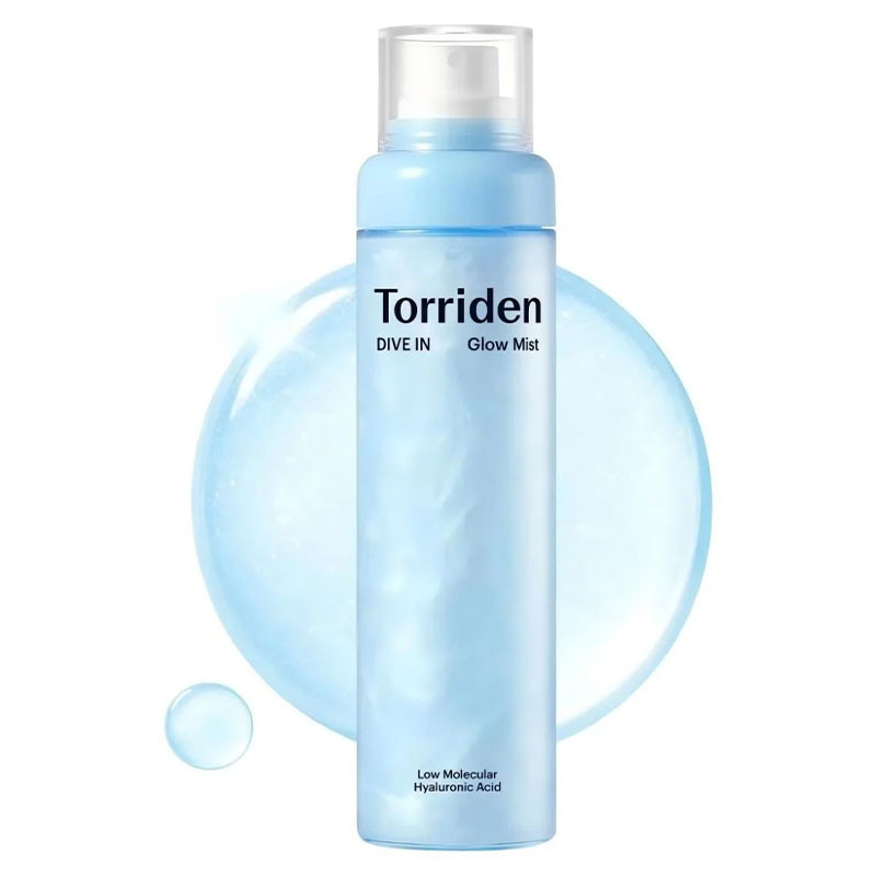 Niisutav säraandev näosprei Torriden DIVE-IN, 120 ml
