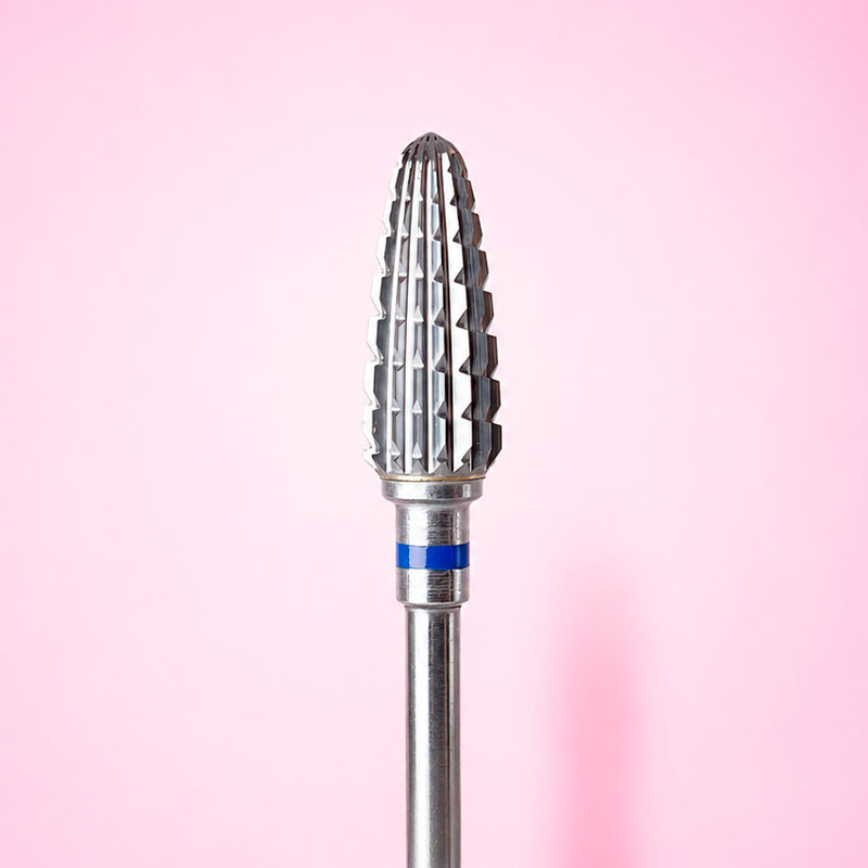 Carbide bit Avelia “Corn” – blue, Ø6 mm / 14.5 mm