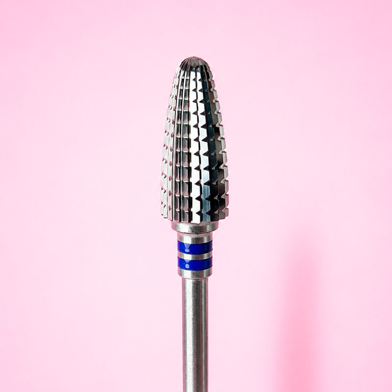 Carbide bit Avelia “Corn” – blue, Ø6 mm / 14.5 mm
