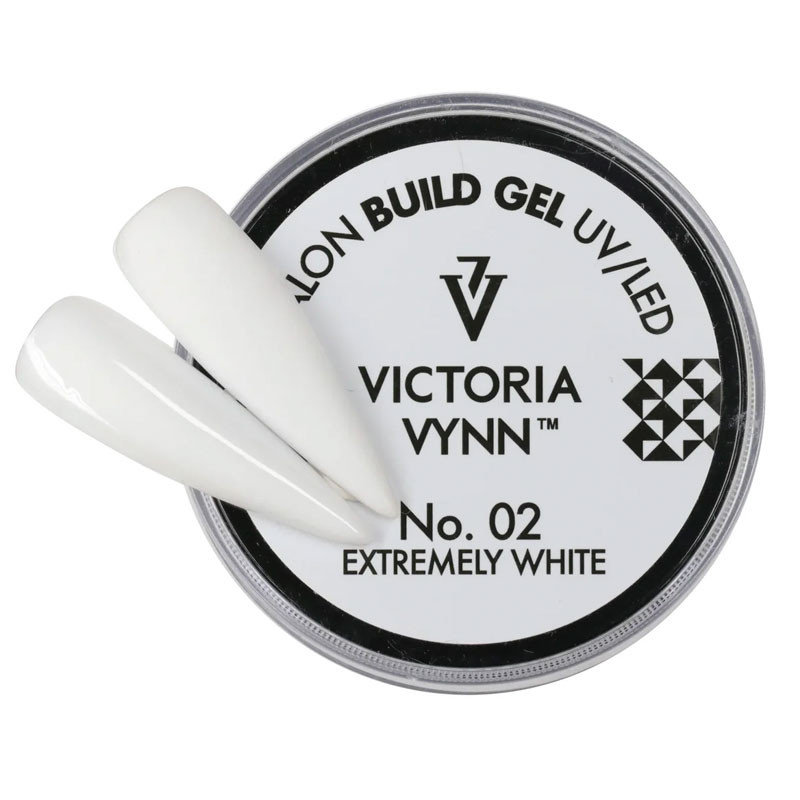 Gel for nail extension Victoria Vynn SALON BUILD GEL Extremly White - 15 ml