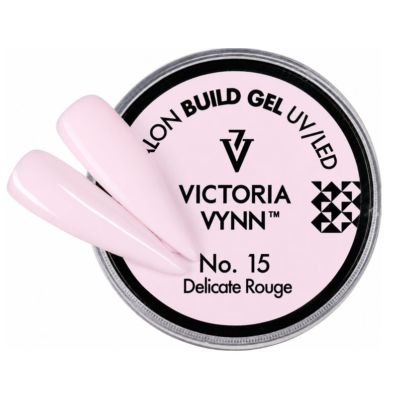 Gel for nail extension Victoria Vynn SALON BUILD GEL Delicate Rouge - 15 ml