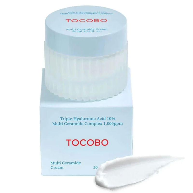Keramideja sisältävä voide Multi Ceramide Cream TOCOBO, 50 ml