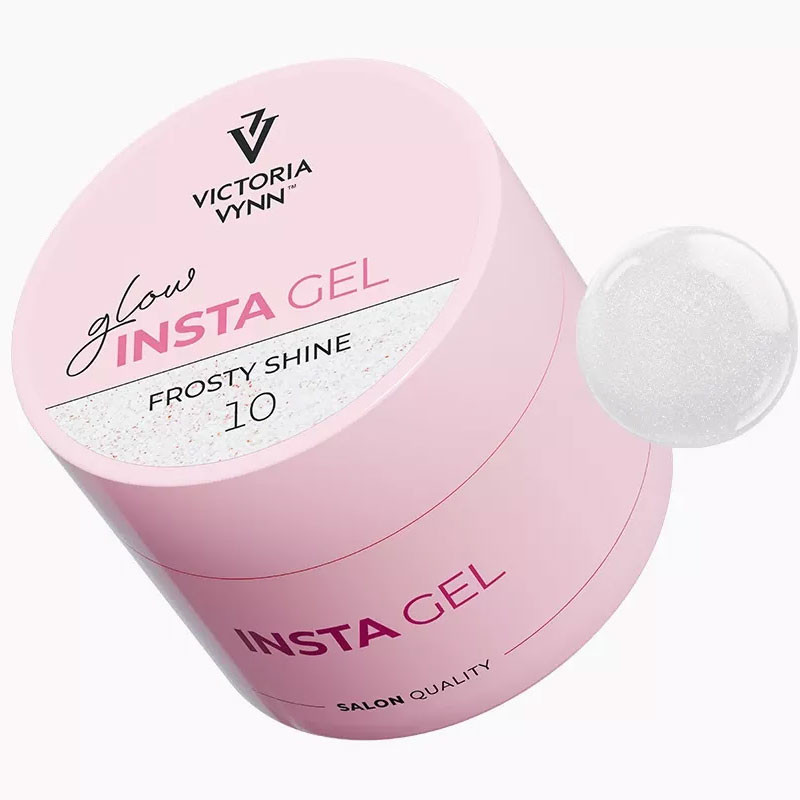 Self-Leveling Builder Gel Insta Gel 10 Frosty Shine Victoria Vynn, 40 ml