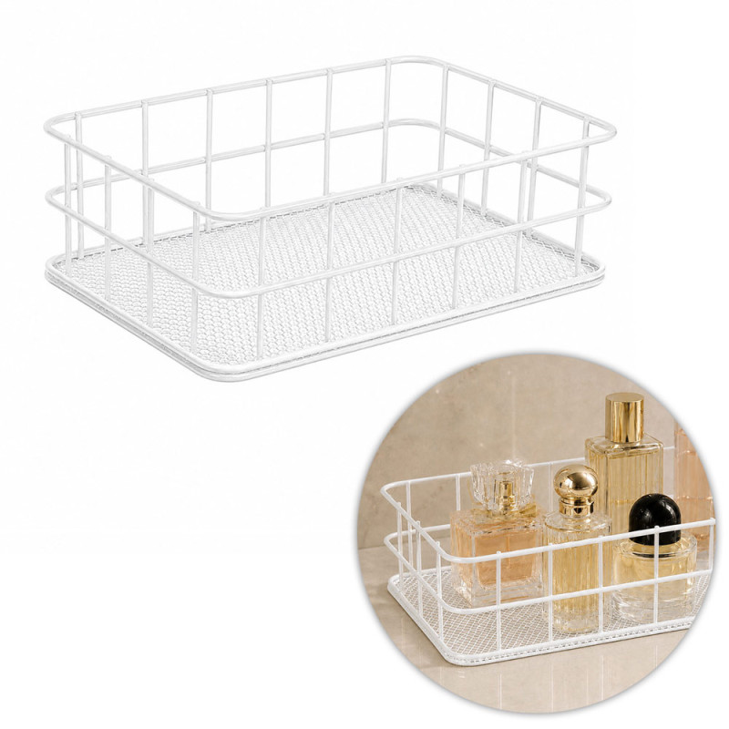 Metallinen säilytyskori White Nro 3