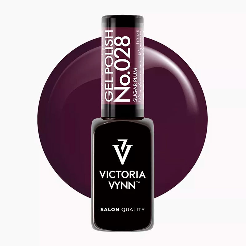 Geellakk Victoria Vynn 028 Sugar Plum, 8 ml