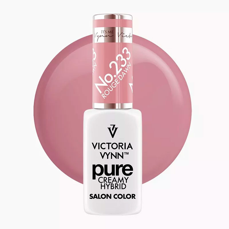 Geelilakka Pure Creamy Hybrid Victoria Vynn 233 Rouge Dawn, 8 ml