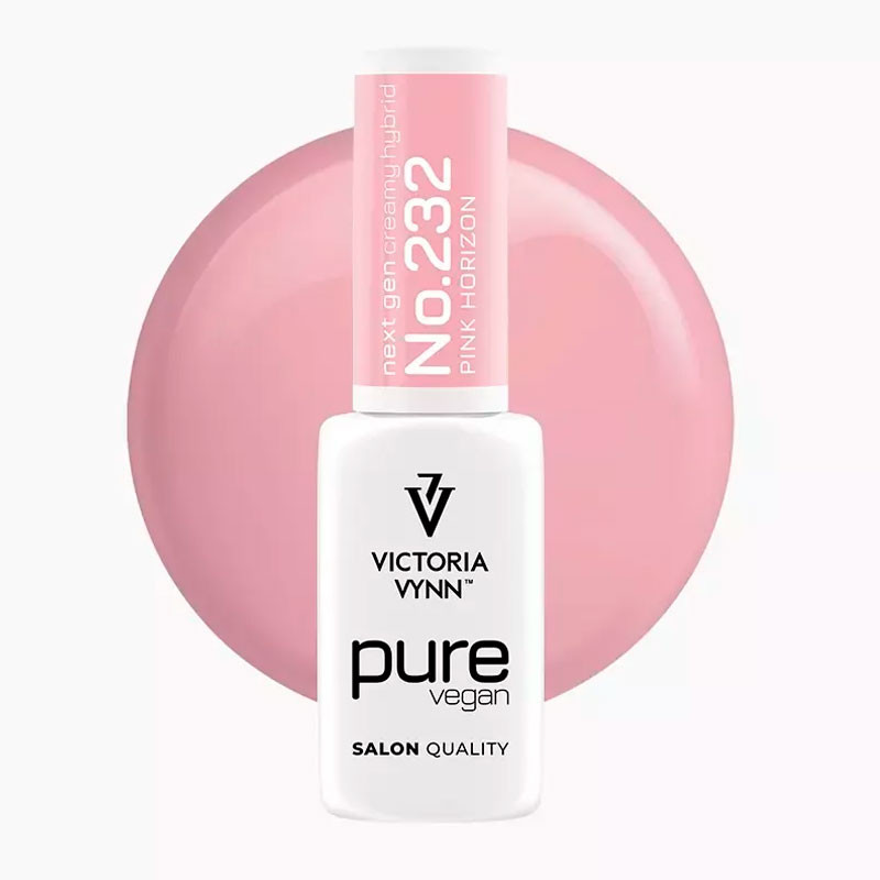 Geelilakka Pure Vegan Creamy Hybrid Victoria Vynn 232 Pink Horizon, 8 ml