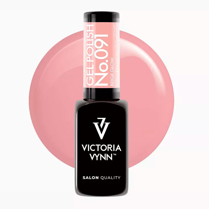 Geellakk Victoria Vynn 091 Beige Glow, 8 ml