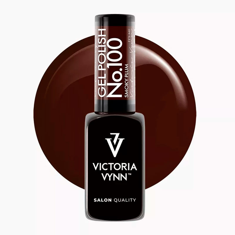 Geellakk Victoria Vynn 100 Smoky Plum, 8 ml