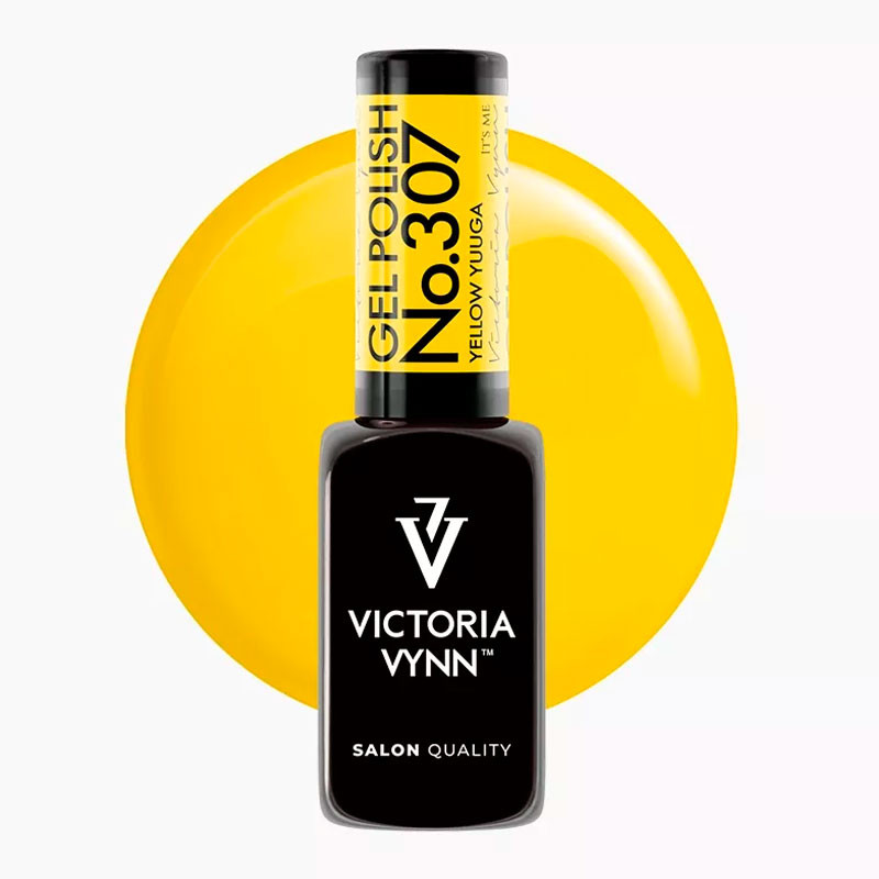 Geellakk Victoria Vynn 307 Yellow Yuuga, 8 ml