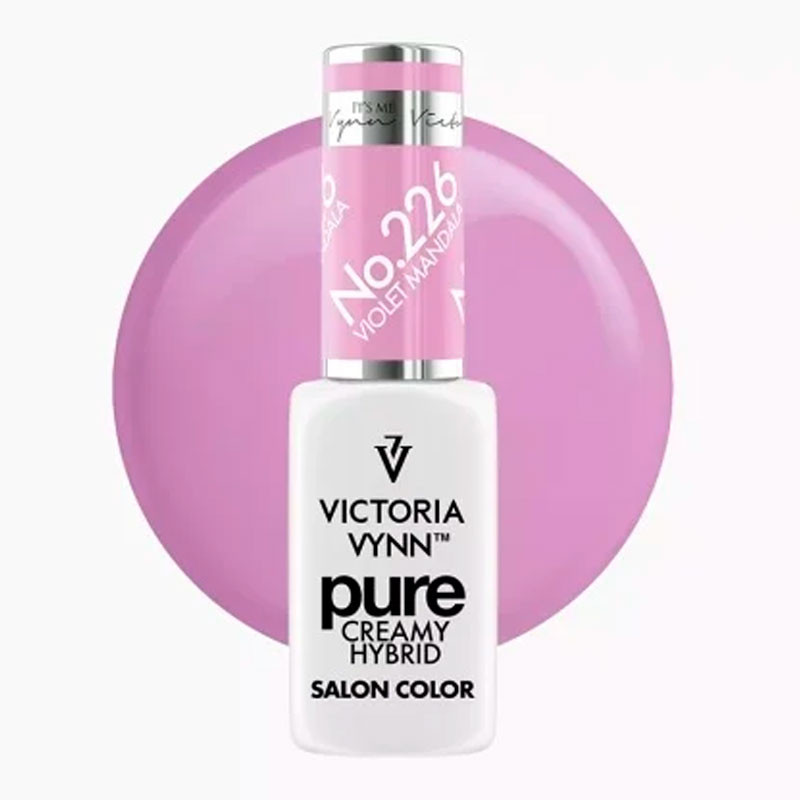 VICTORIA VYNN PURE CREAMY HYBRID 226 Violet Mandala - 8 ml