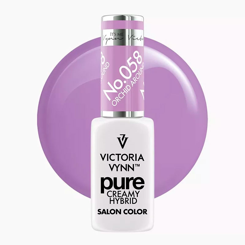Geelilakka Pure Creamy Hybrid Victoria Vynn 058 Orchid Around, 8 ml
