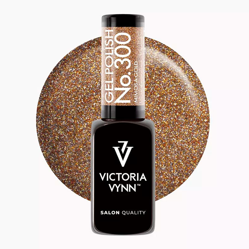 Geelilakka Victoria Vynn – 300 Mimosa Gold, 8 ml