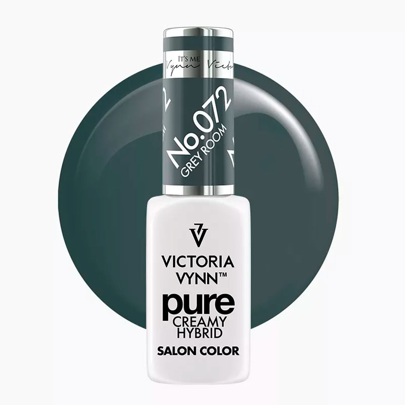 Gel Polish Victoria Vynn Pure Creamy Hybrid – 072 Grey Room, 8 ml