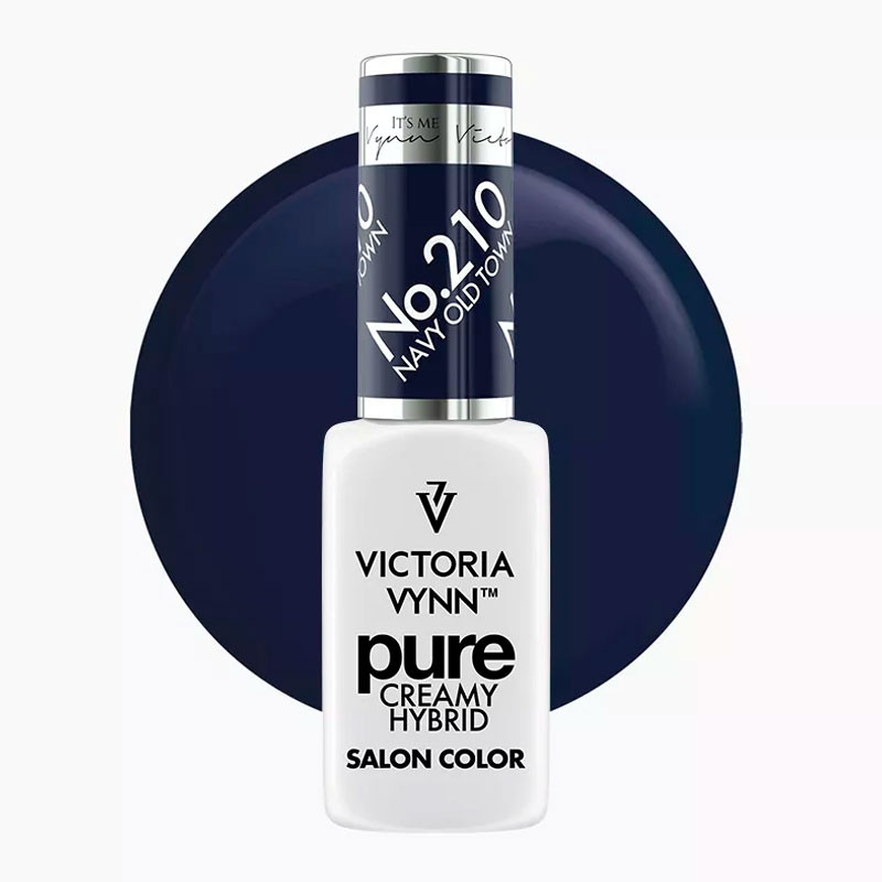 Geellakk Victoria Vynn Pure Creamy Hybrid – 210 Navy Old Town, 8 ml