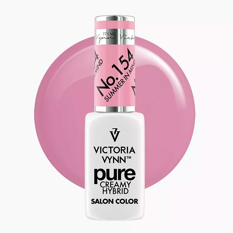 Gel Polish Victoria Vynn Pure Creamy Hybrid – 154 Summer in Mind, 8 ml