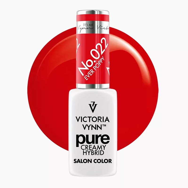 Gel Polish Victoria Vynn Pure Creamy Hybrid – 022 Ever Poppy, 8 ml