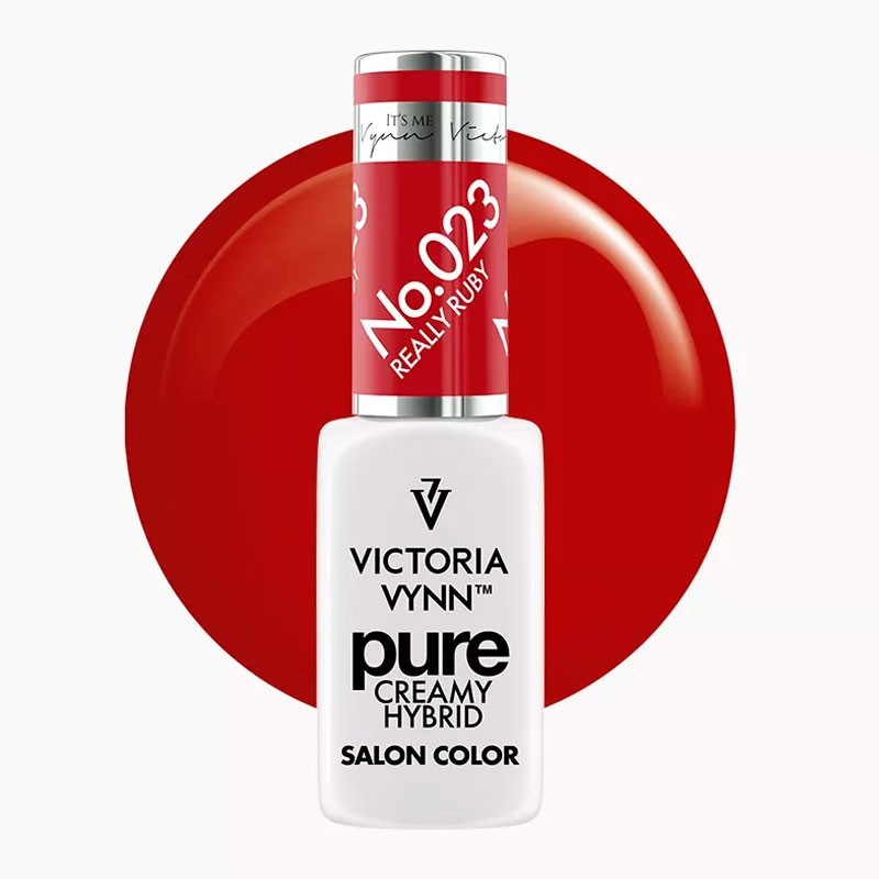 Geelilakka Victoria Vynn Pure Creamy Hybrid – 023 Really Ruby, 8 ml