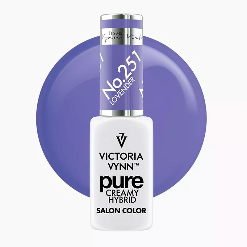Gel Polish Victoria Vynn Pure Creamy Hybrid – 251 Lovender, 8 ml