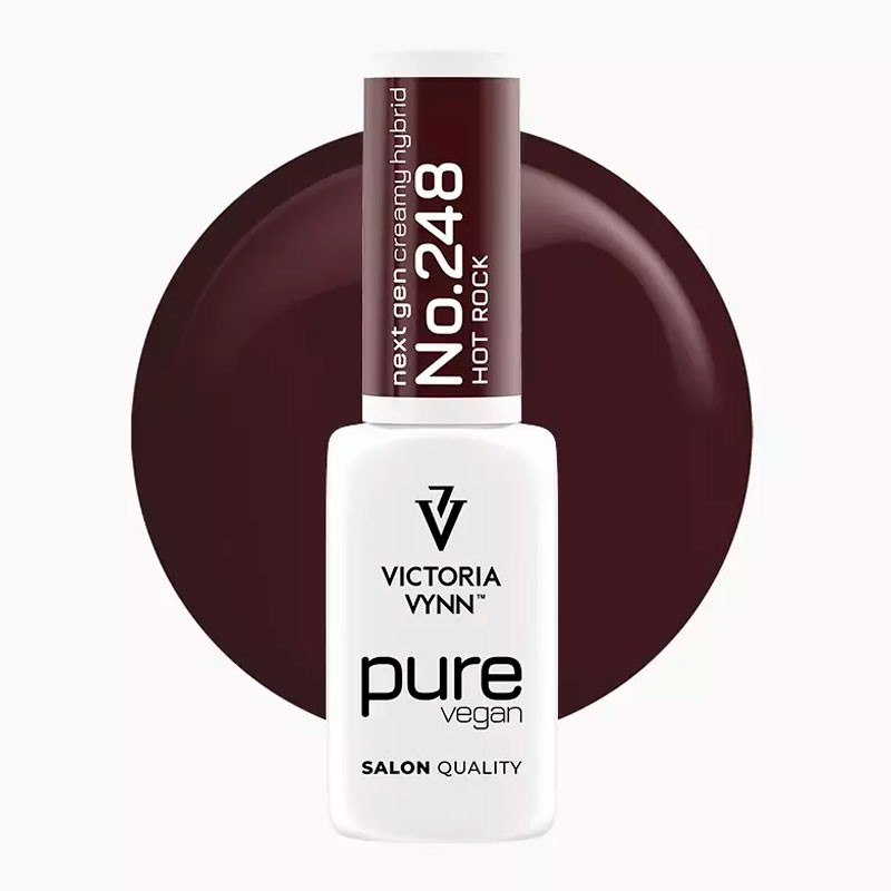 Gel Polish Victoria Vynn Pure Vegan Creamy Hybrid – 248 Hot Rock, 8 ml