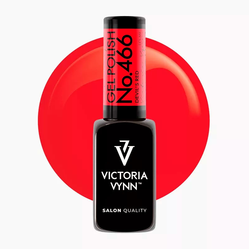 Geellakk 466 Devil's Red Victoria Vynn, 8 ml