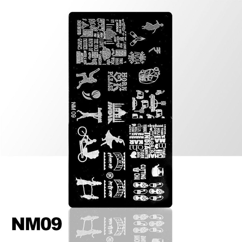 Пластина для стемпинга NM-09