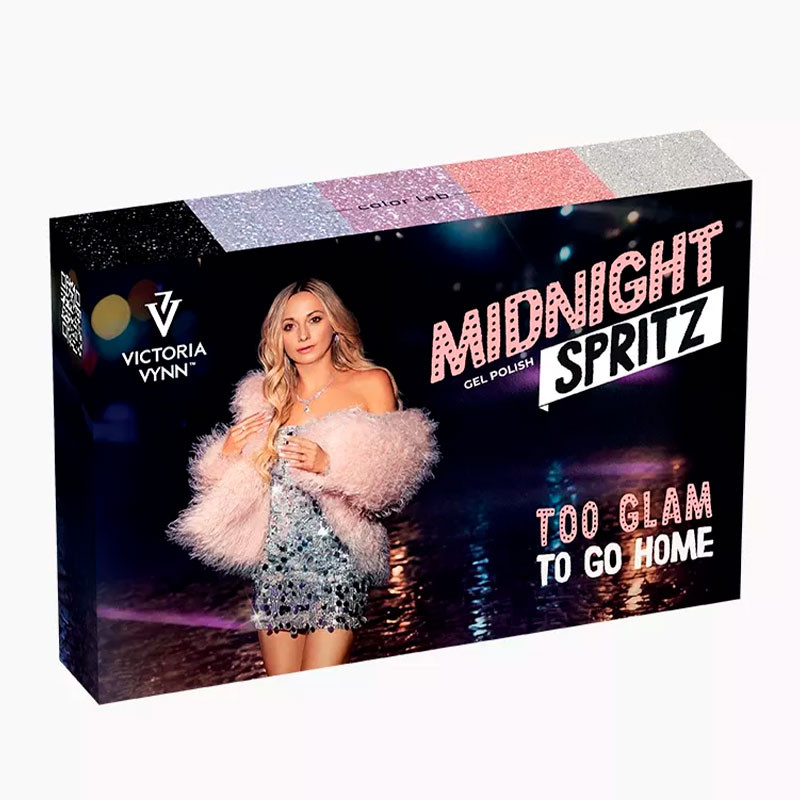Набор из 5 гель-лаков – VICTORIA VYNN Midnight Spritz 475-478 + Top