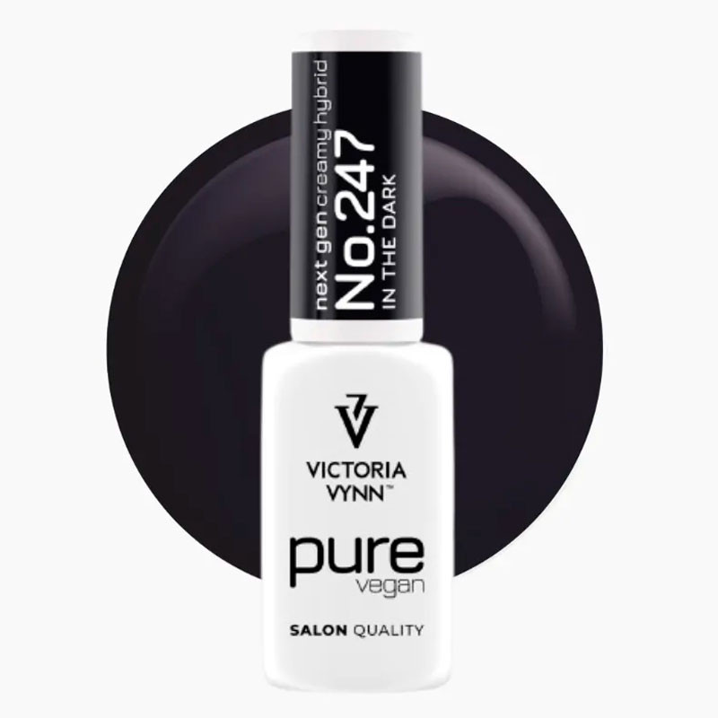 Гель-лак Victoria Vynn Pure Vegan Creamy Hybrid 247 In the Dark, 8 ml