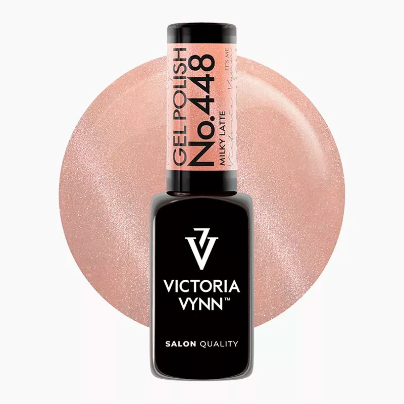 Gel Polish Cat Eye Victoria Vynn 448 Milky Latte, 8 ml