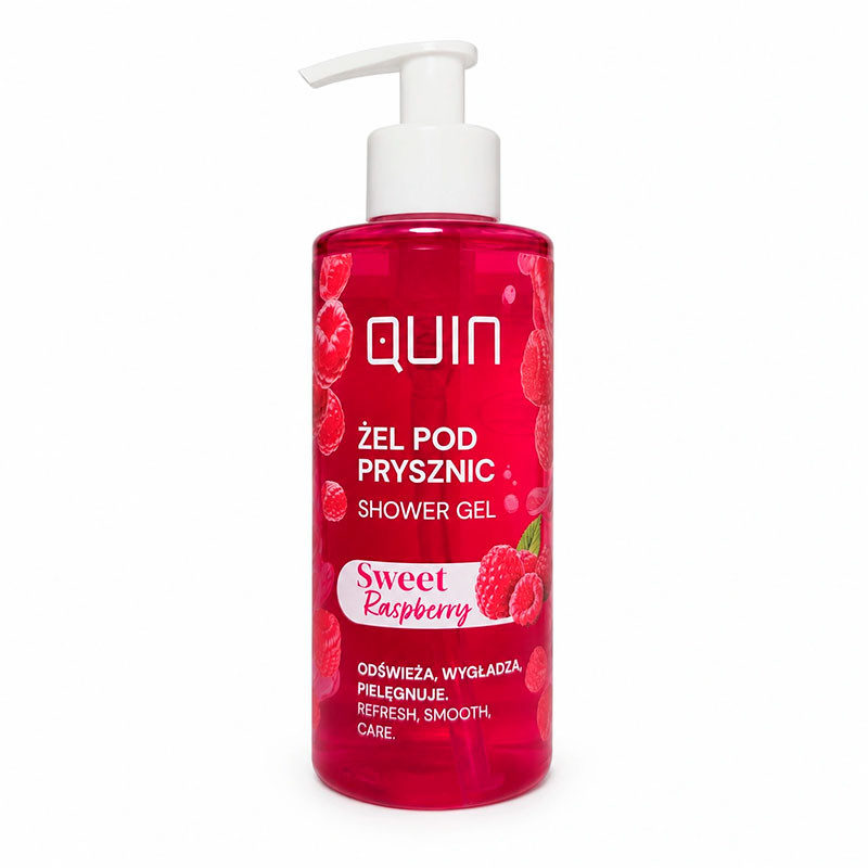 Гель для душа Sweet Raspberry Quin Fruit Line Silcare, 260 ml