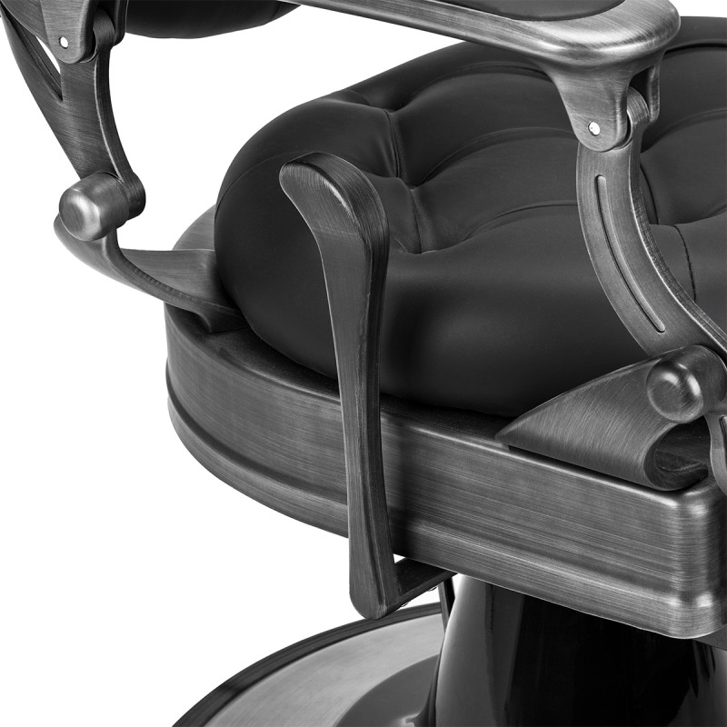 Barber chair Gabbiano Niccolo Black