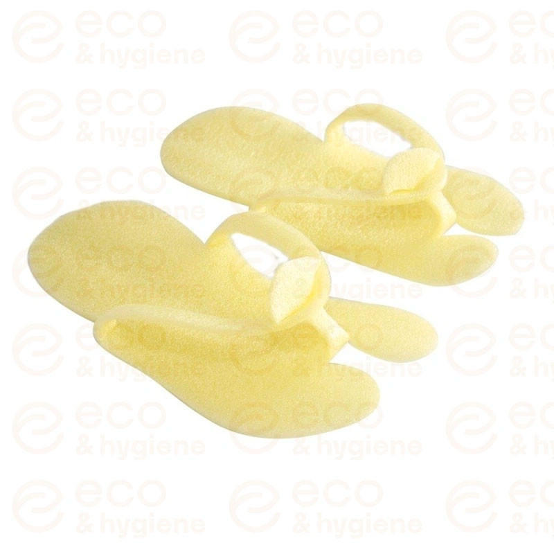 Disposable Slippers Eko-Higiena, Yellow, 10 Pairs