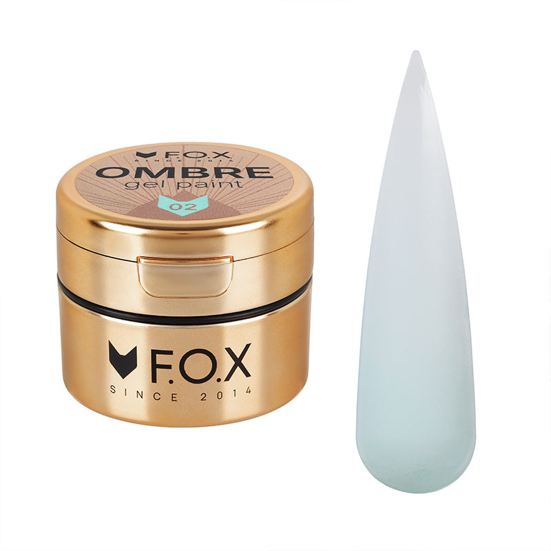 Гель-краска для омбре Ombre Gel Paint F.O.X – 002, 5 ml