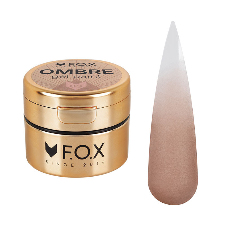 Ombre-geelvärv Ombre Gel Paint F.O.X – 003, 5 ml