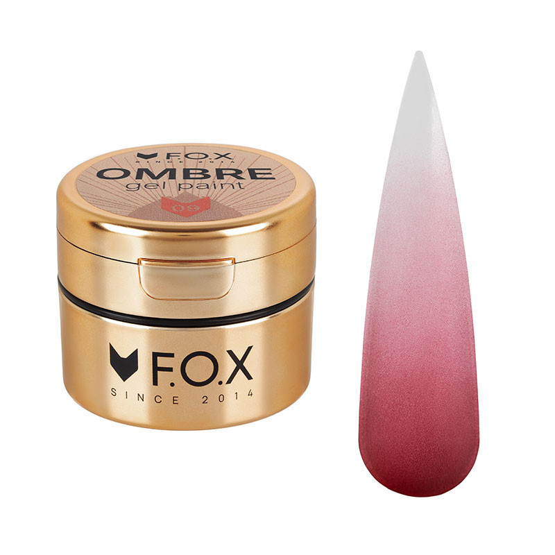 Гель-краска для омбре Ombre Gel Paint F.O.X – 009, 5 ml