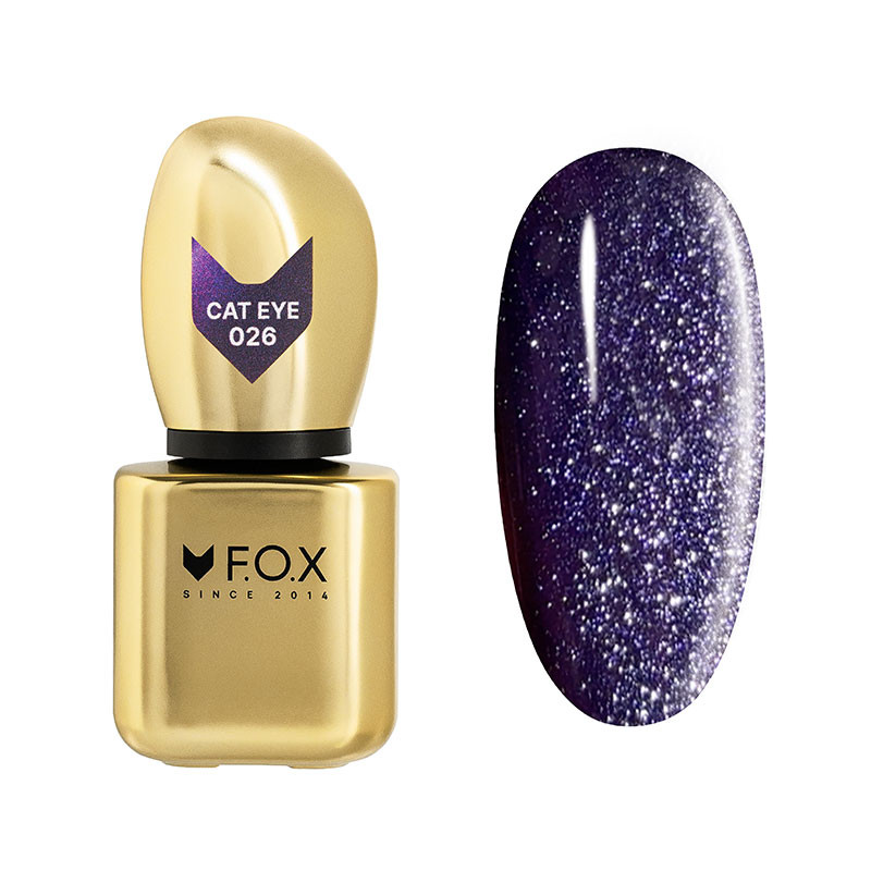 Гель-лак Cat Eye F.O.X 026 - 9 ml