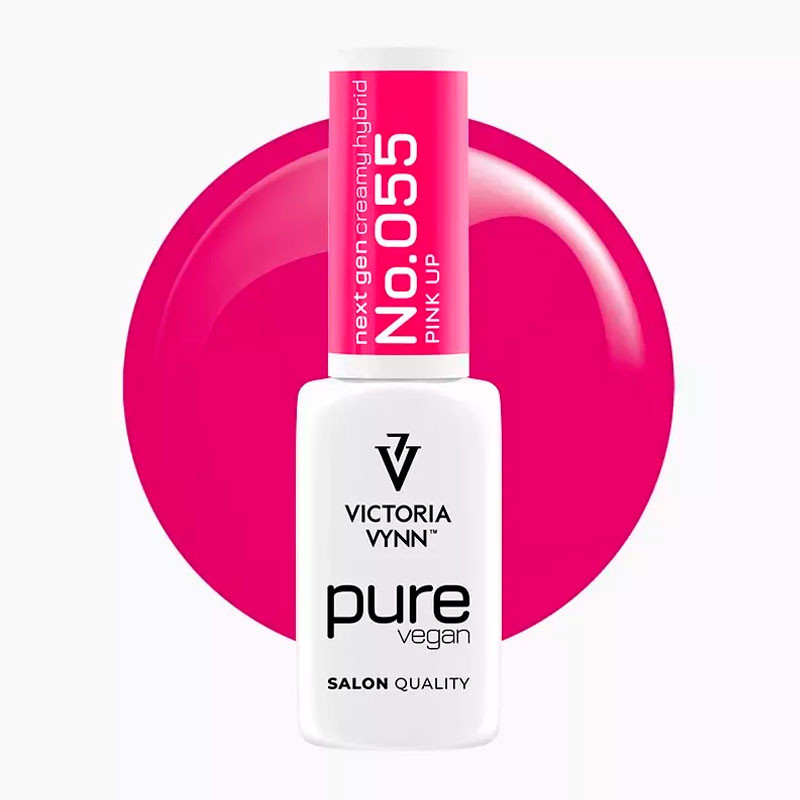 Gel Polish Victoria Vynn PURE VEGAN CREAMY HYBRID – 055 Pink Up, 8 ml