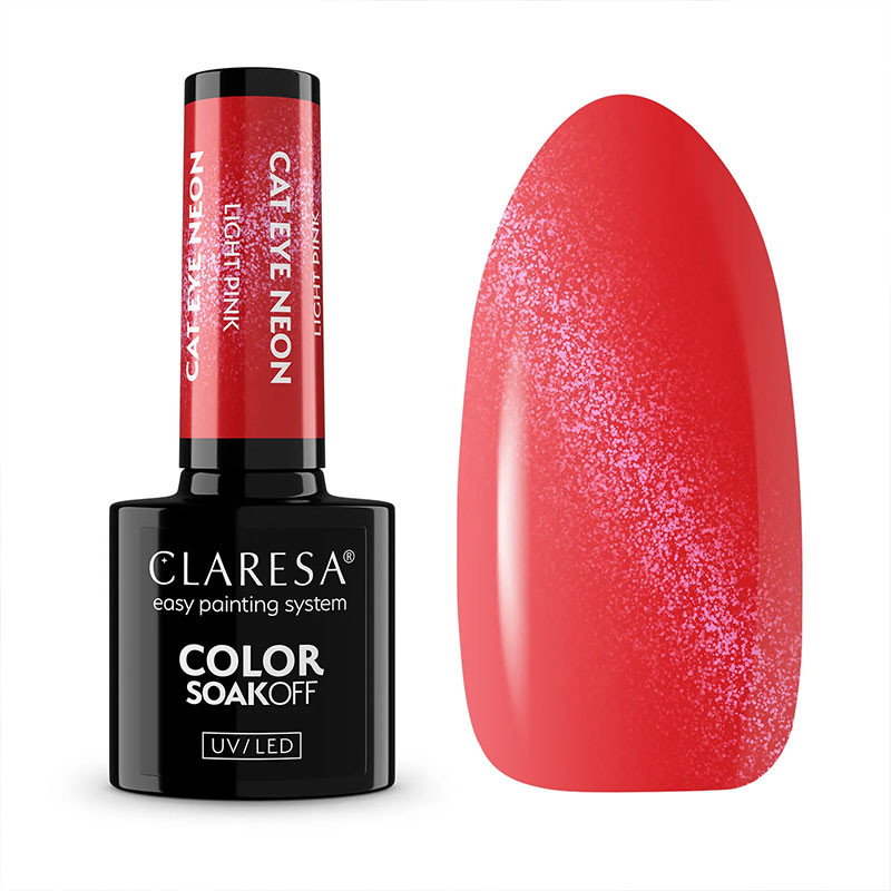 Geelilakka Claresa Cat Eye – NEON LIGHT PINK, 5 g
