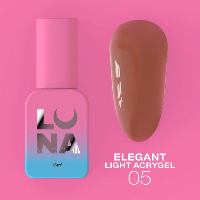 Light Acrygel Elegant LunaMoon №5, 13 ml