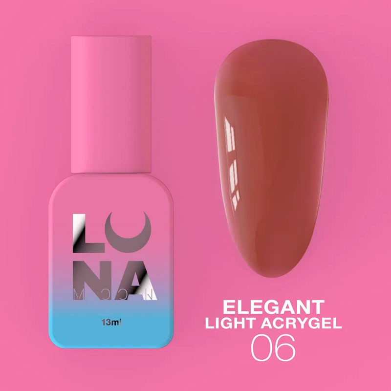 Light Acrygel Elegant LunaMoon №6, 13 ml
