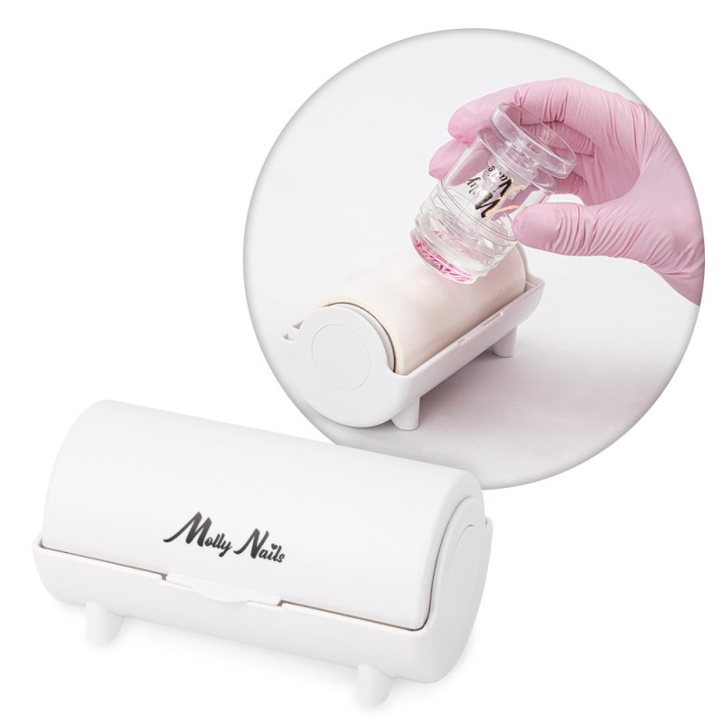 Puhastusrulliga anum templitele Molly Nails