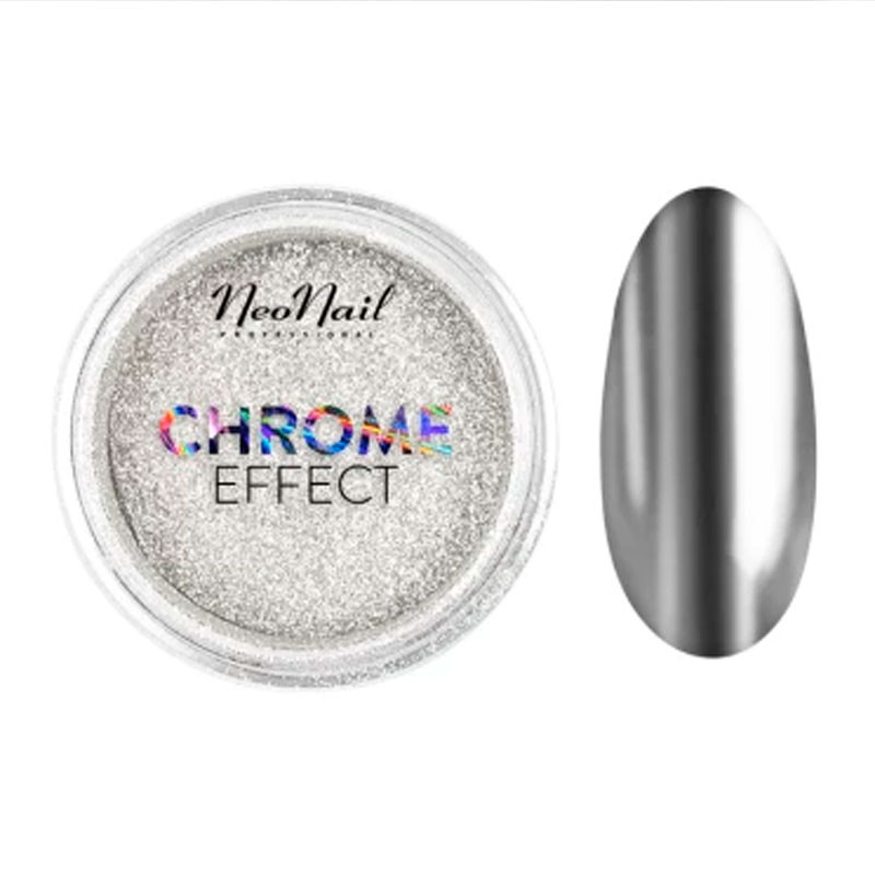 Powder for Chrom Effect NeoNail 2g - SILVER