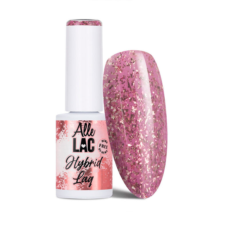 Geelilakka AlleLac Pinks PI20 Electric Glitter Hema/Di-Hema Free - 6 g