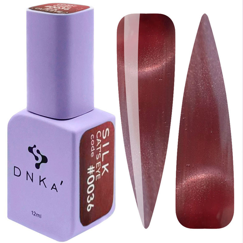 Gel Polish DNKa Cat's Eye Silk - 0036, 7 ml