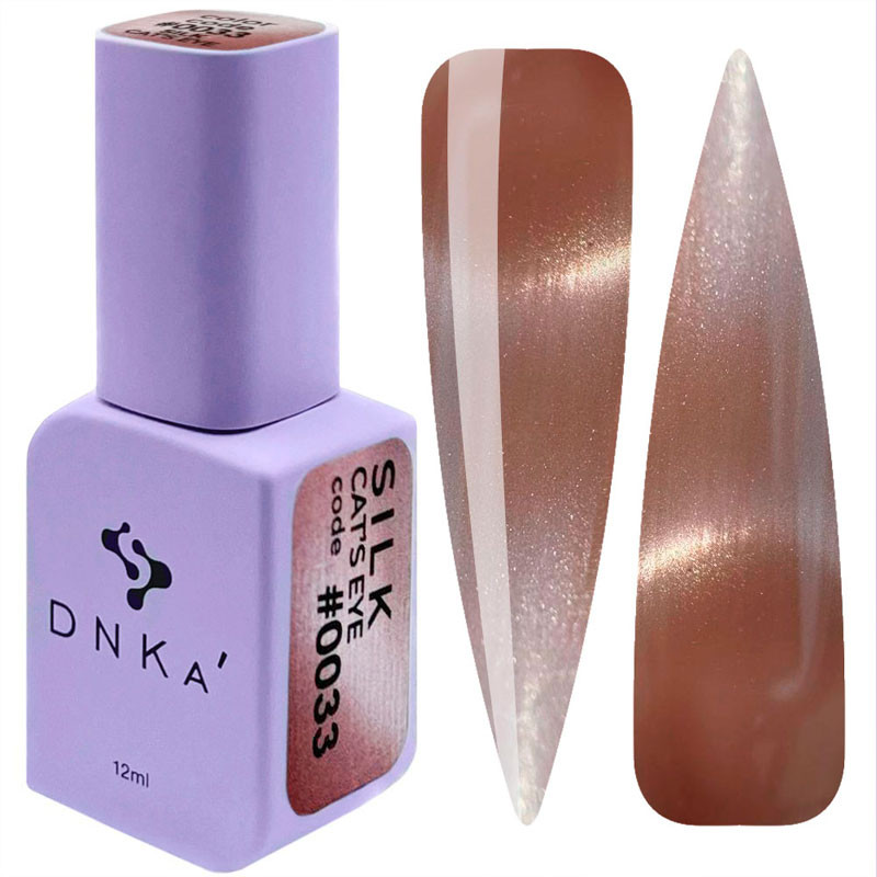 Gel Polish DNKa Cat's Eye Silk - 0033, 7 ml