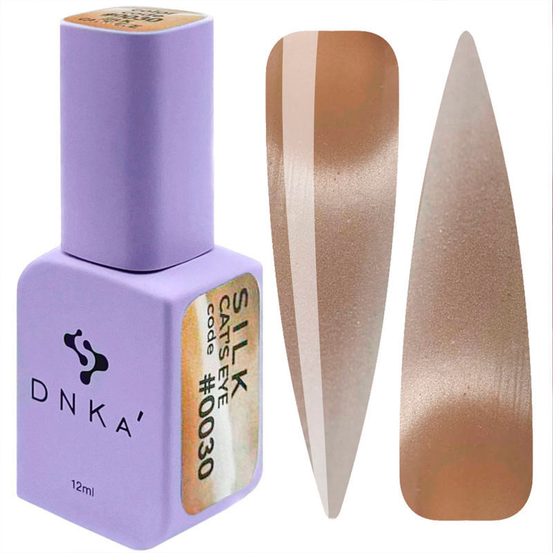 Цветной гель-лак DNKa Cat's Eye Silk - 0030, 7 ml